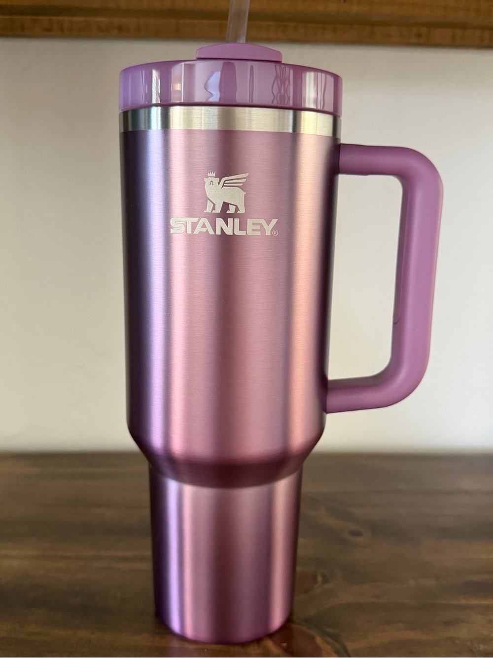 Stanley Quencher 40oz with custom dyed lid